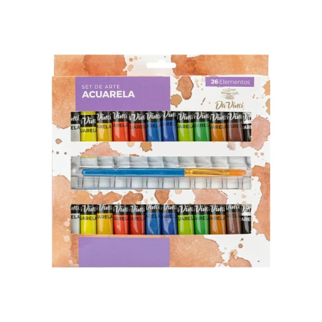 Set de Arte Da Vinci Acuarela 26 Piezas 001