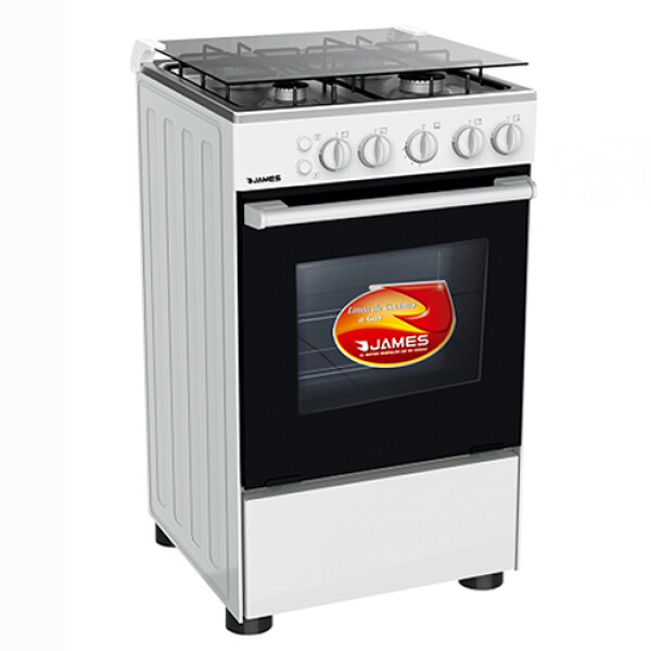 COCINA JAMES C 505 MBT- 4H HG Blanca Sin color