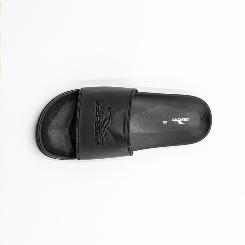 SLIDES MEN NEGRO/BLANCO NEGRO/NEGRO