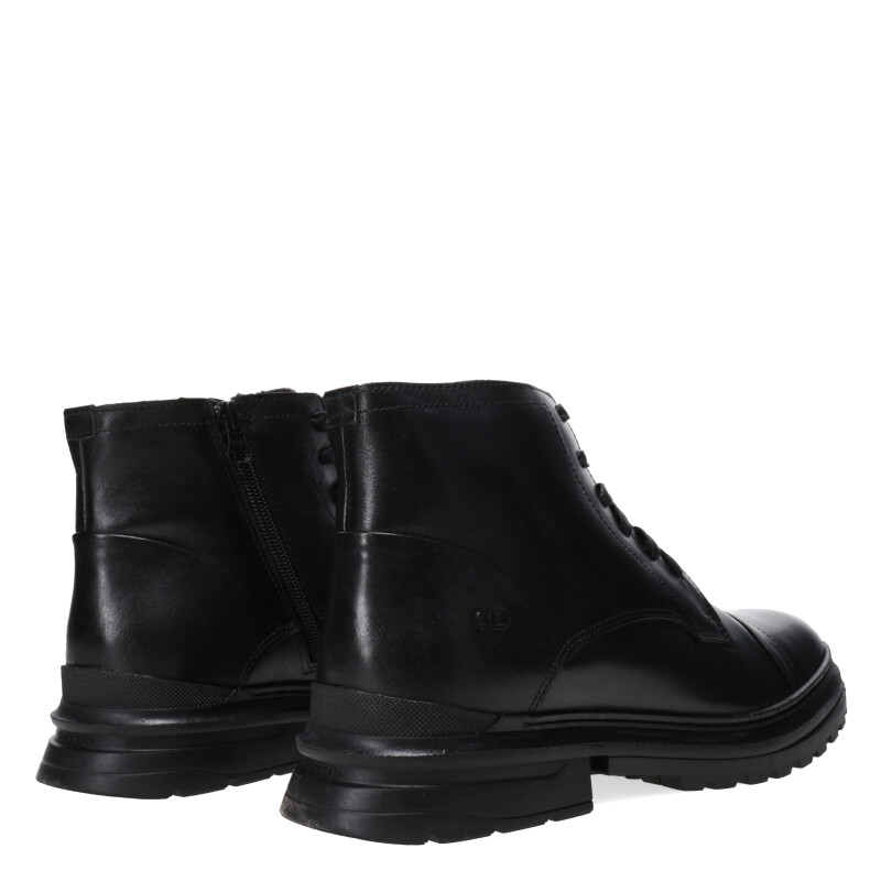 Bota de Hombre Democrata ERON acordonada Negro