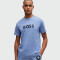 BOSS - Remera de playa Celeste