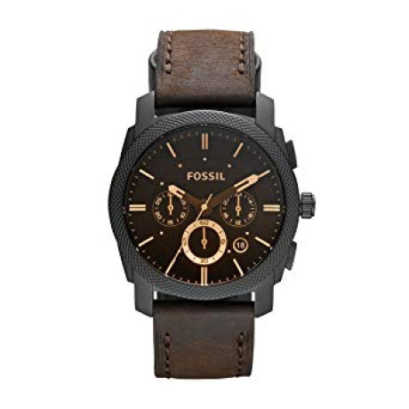 Reloj Fossil Machine Cuero Marrón FS4656 0