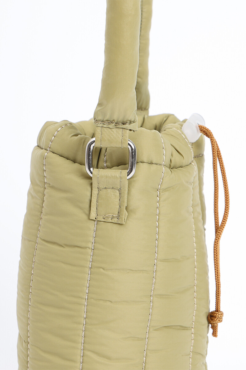 Porta Botella Puffer Verde