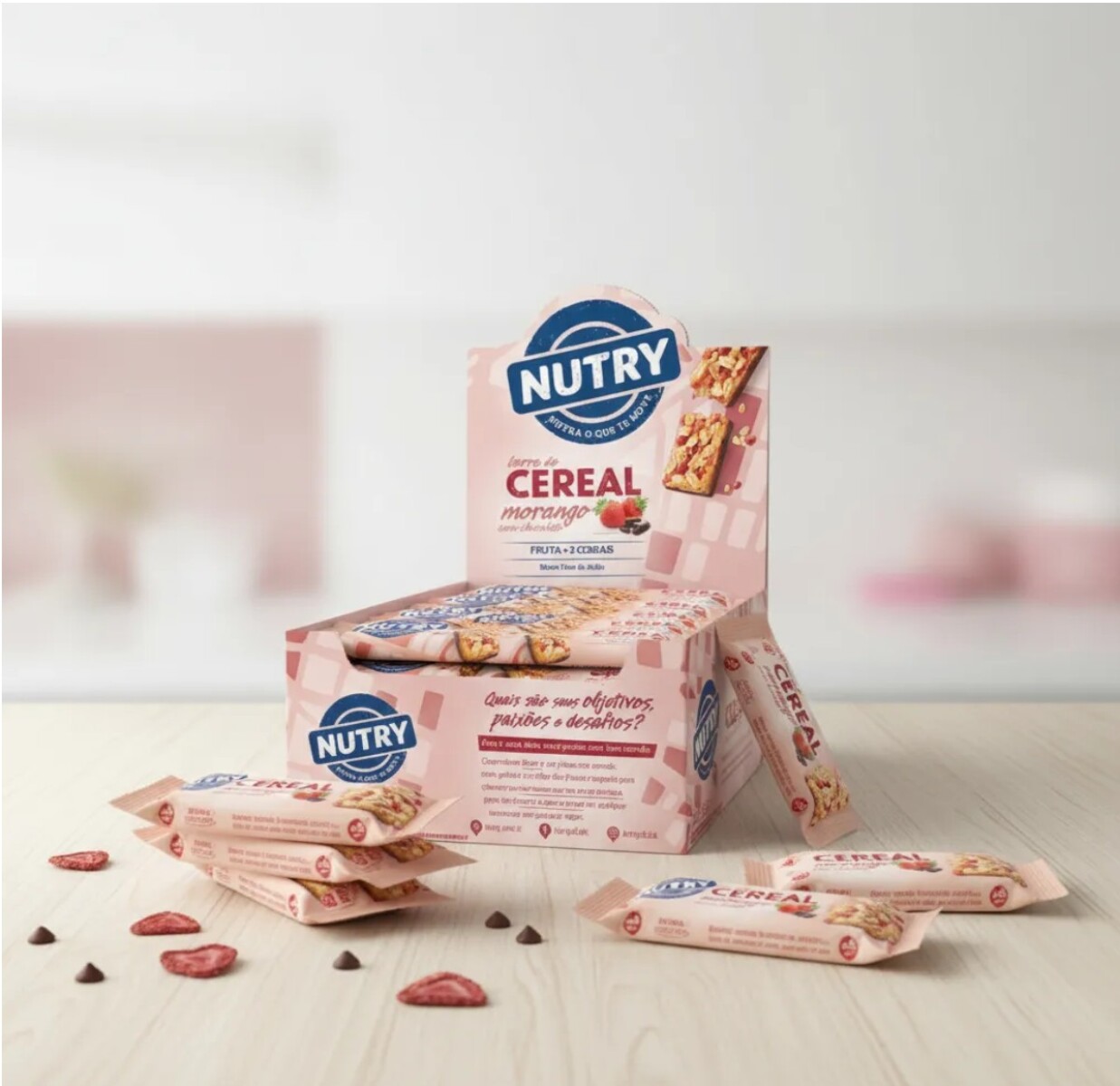 Barra de Cereal 22 grs x 24 - Frutilla 