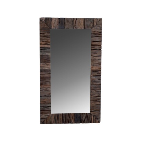 ESPEJO DE PARED MADERA NATURAL-BEIGE M-20817