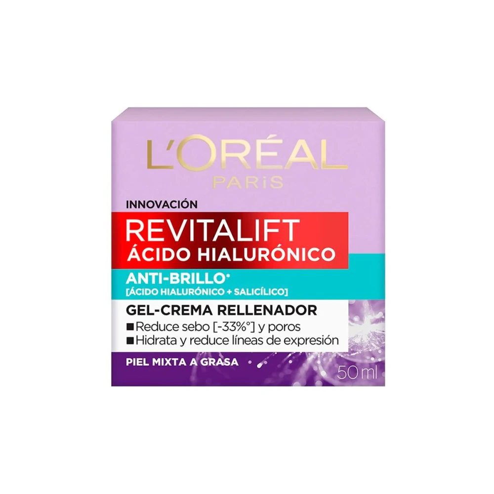 LOREAL REVITALIFT AC HIALUR GEL CREMA 50