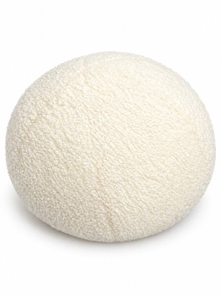ALMOHADON ESFERA SHERPA OFF WHITE
