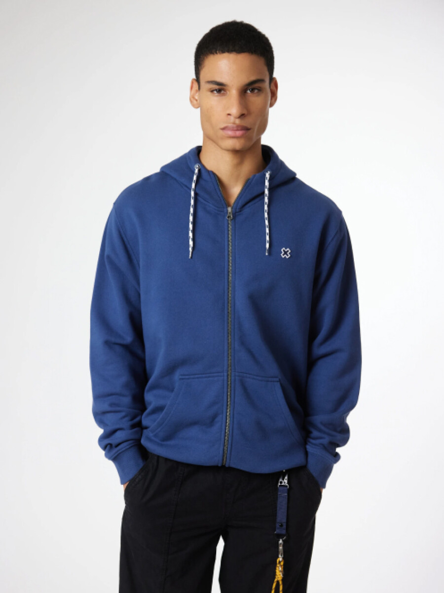 Canguro Full Zipp Blue Banana - Azul 