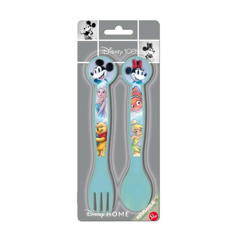 Set x 2 Cubiertos Infantiles Disney Frozen Surtido U