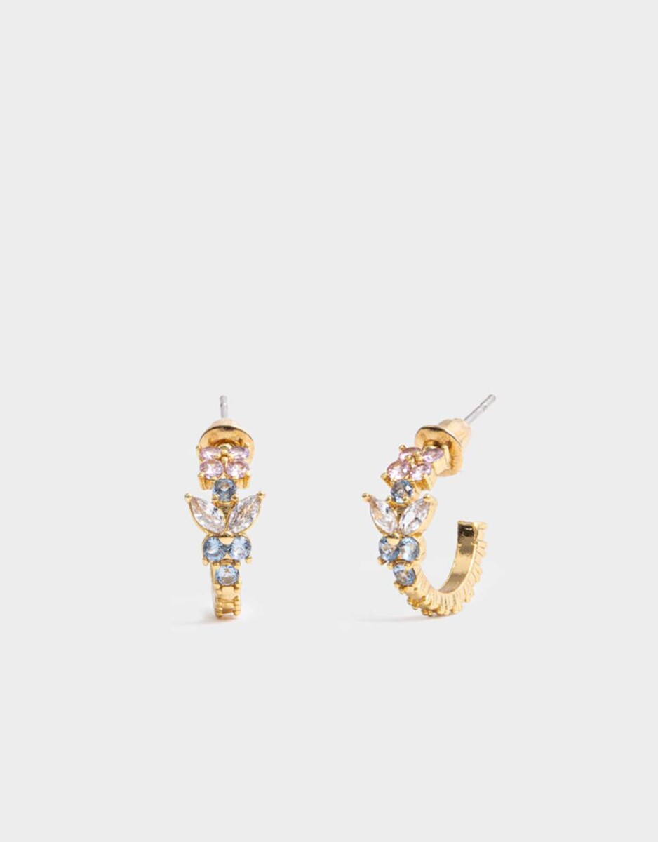 Aros Argollas Premium Gold - Dorado 