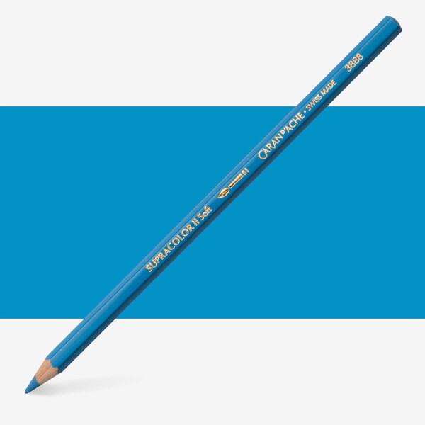 Lápiz Acuarelle Caran d'Ache Supracolor Azules