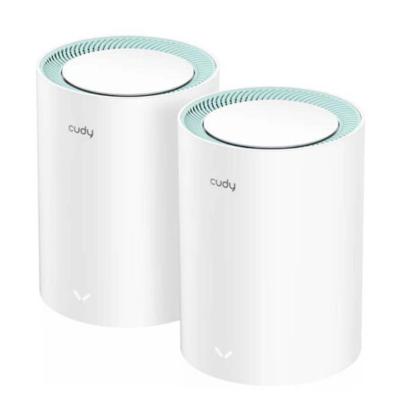 Sistema de Wifi Mesh Cudy AC1200 2 Puertos Gigabit Pack de 2