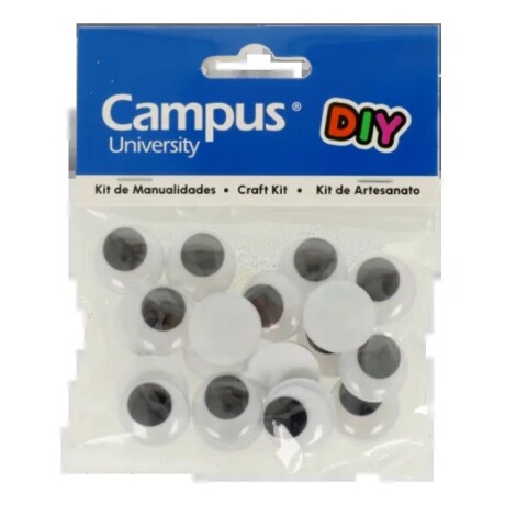 Ojitos plásticos Campus 20 mm Blister x 20 uds Ojitos plásticos Campus 20 mm Blister x 20 uds