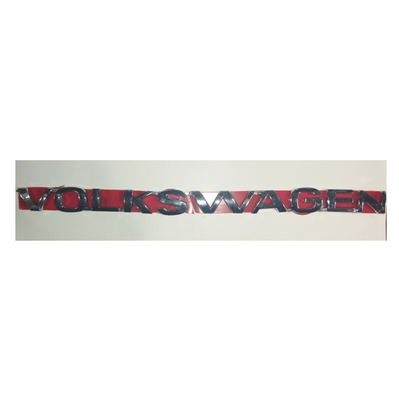 EMBLEMA "VOLKSWAGEN" GOL / SAVEIRO G3 / G4 (CROMADO) Emblema "volkswagen" Gol / Saveiro G3 / G4 (cromado)