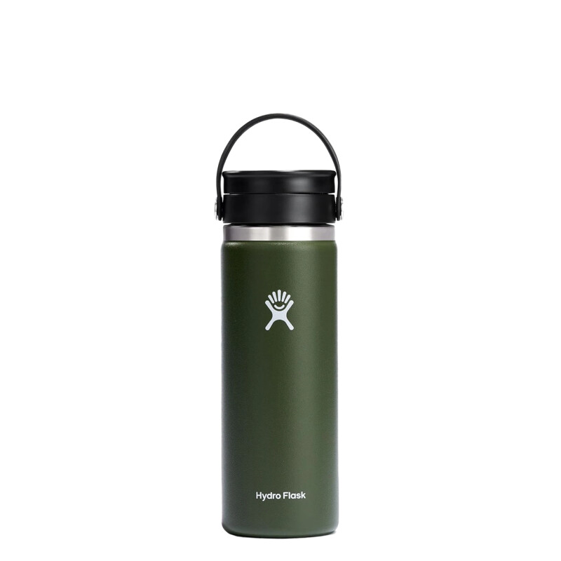 Botella Hydro Flask 20 OZ Wide Flex Sip - Verde Oliva Botella Hydro Flask 20 OZ Wide Flex Sip - Verde Oliva