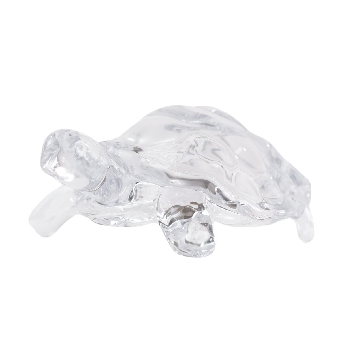 Adorno tortuga de vidrio 