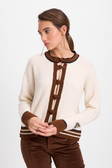 Cardigan Pinos Crudo