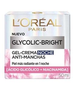 Crema Loreal Glycolic Bright Noche 50 Ml. Crema Loreal Glycolic Bright Noche 50 Ml.
