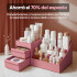 Organizador de Maquillaje IMBACK IBK-HMJ059 Rosa | 2 Cajones + Compartimentos | Multifunción para Cosméticos, Joyas y Oficina Organizador de Maquillaje IMBACK IBK-HMJ059 Rosa | 2 Cajones + Compartimentos | Multifunción para Cosméticos, Joyas y Oficina