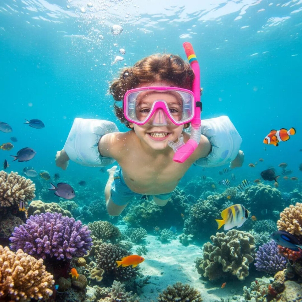 Snorkel Para Niñ@s ROSA