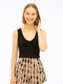 Musculosa Lovel Negro