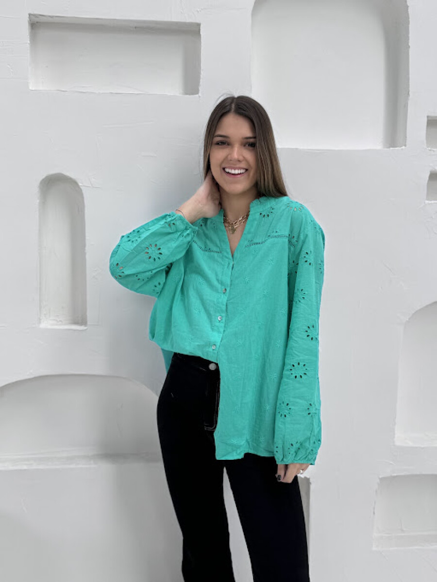 Camisa Luciana - verde 