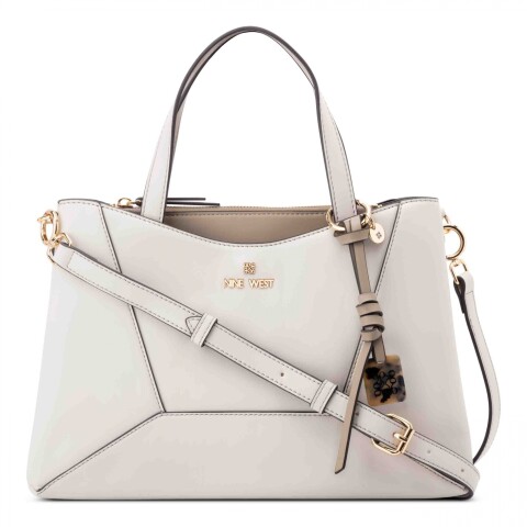 Cartera satchel Zoey Milk/pumice