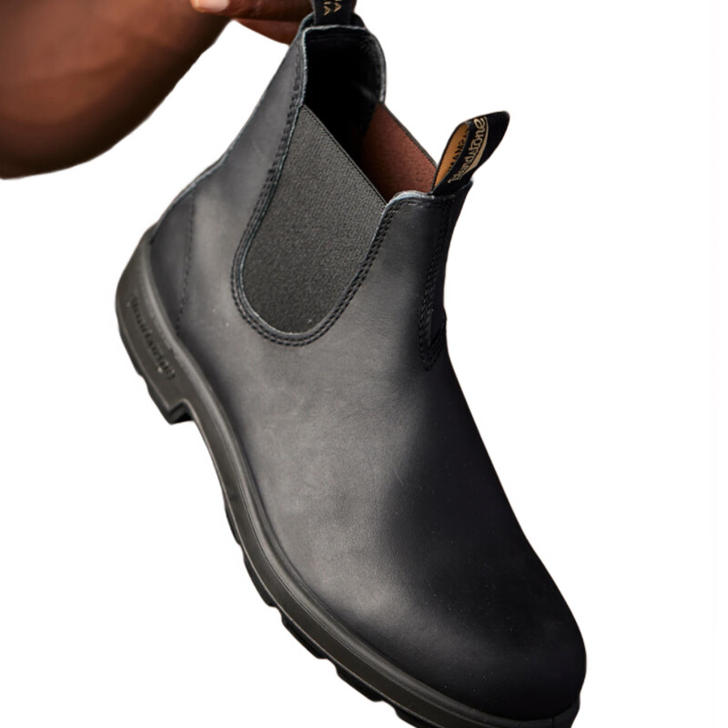 Botas Blundstone Elastic Side V Cut - Black Botas Blundstone Elastic Side V Cut - Black