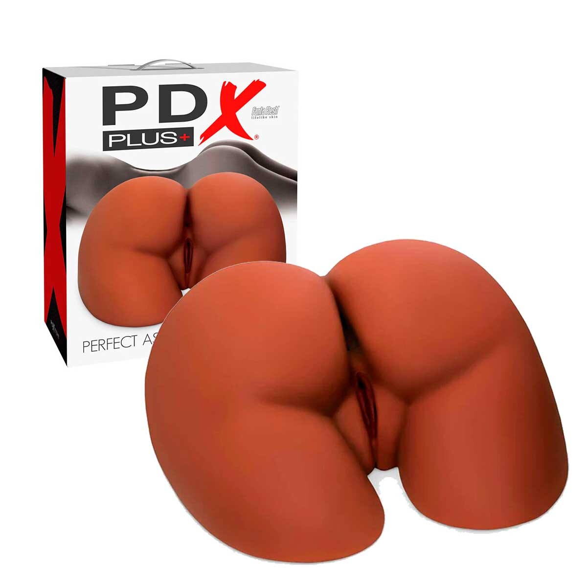 PDX Plus Perfect Ass XL Masturbador Realístico Chocolate 