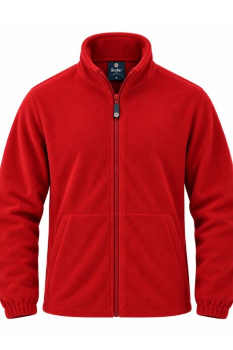 Campera micropolar Rojo