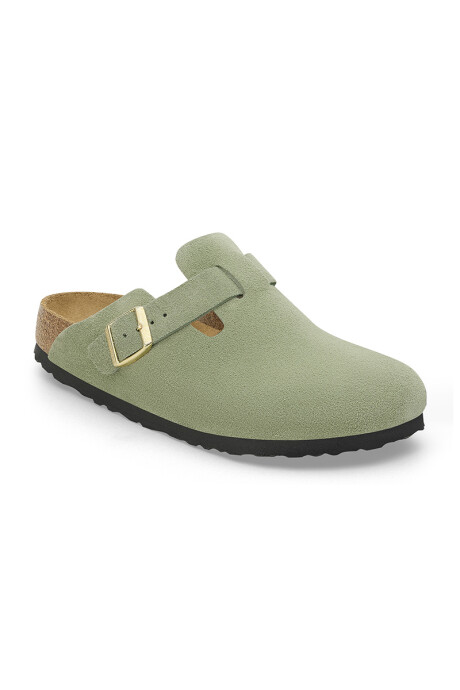 Zueco Boston Sfb Leve - Estrecho Green Tea