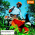 Desmalezadora Stihl Fs55 Con Cuchilla 27cc DESMALEZADORA STIHL FS55 2919