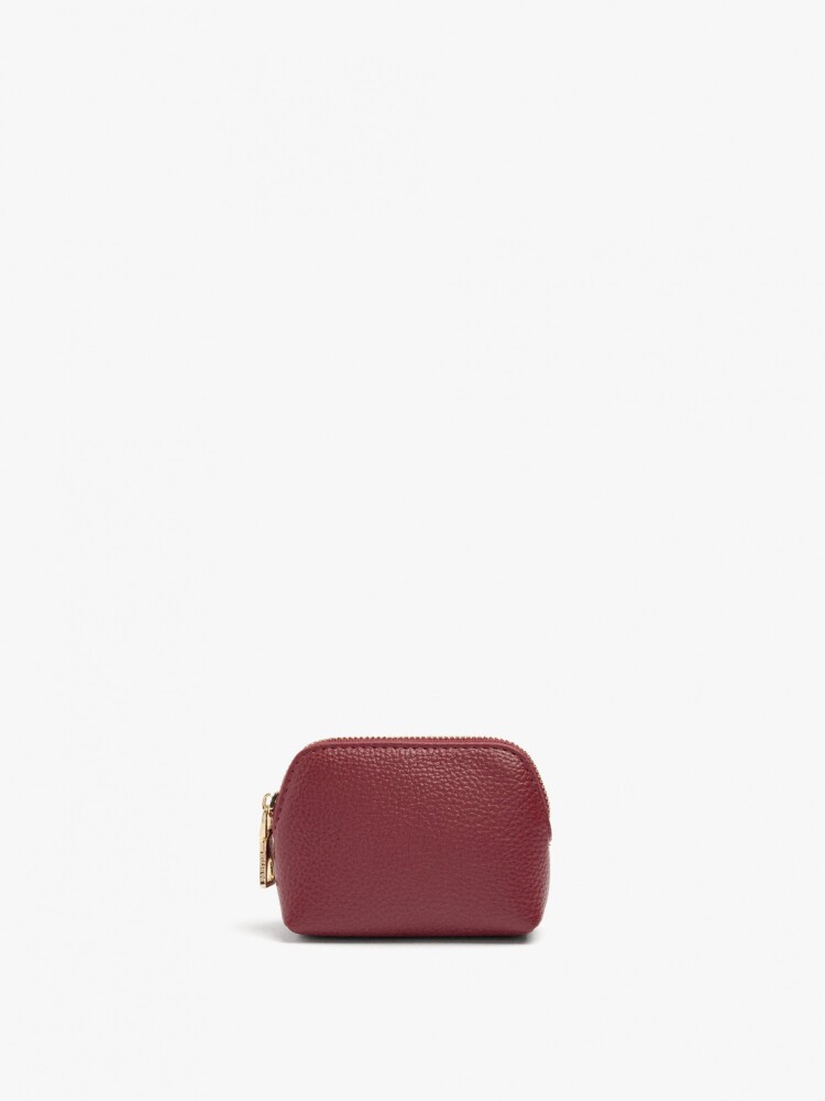 Monedero Liso rojo