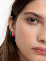Conjunto De Pendientes Bandana Bay multicolor