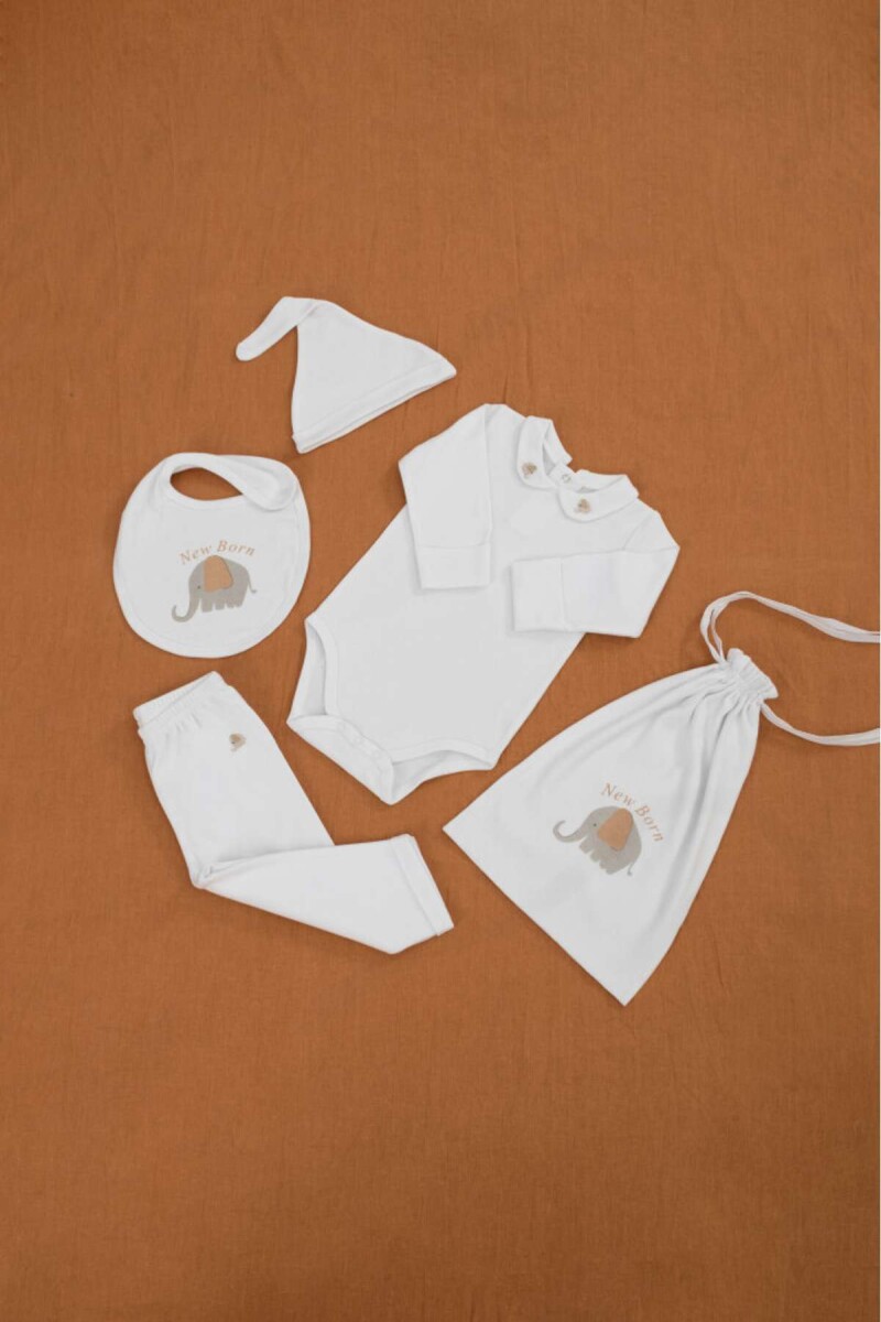 Pack recien nacido - Blanco 