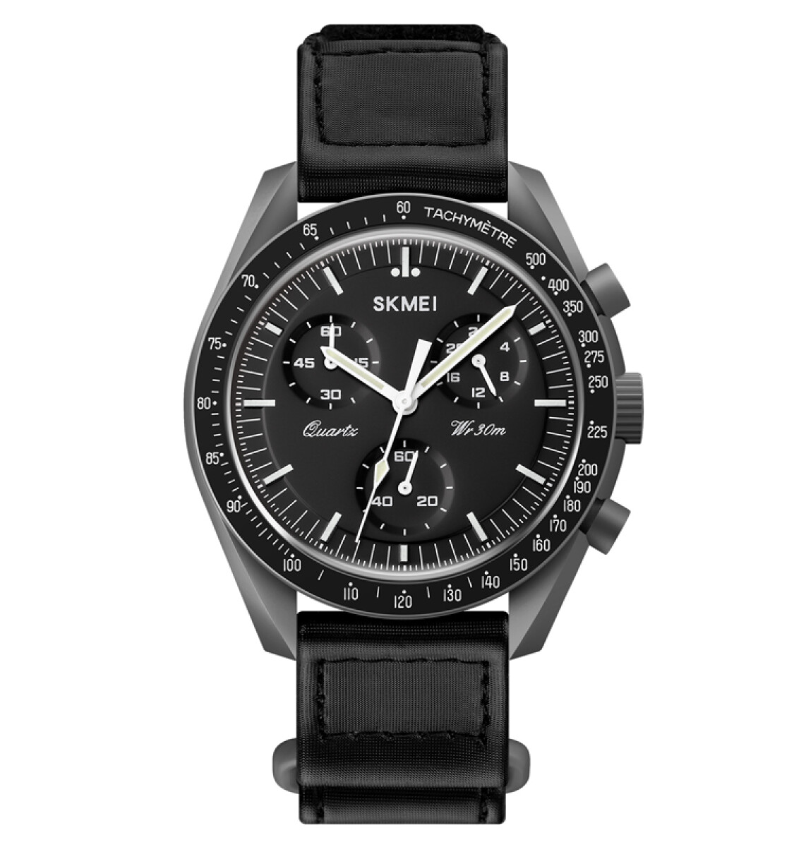 Reloj Skmei 1982gybk Cronógrafo Para Hombre Con Correa De Lona Gris 