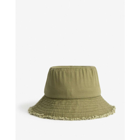 Sombrero Piluso Desflecado Verde Militar