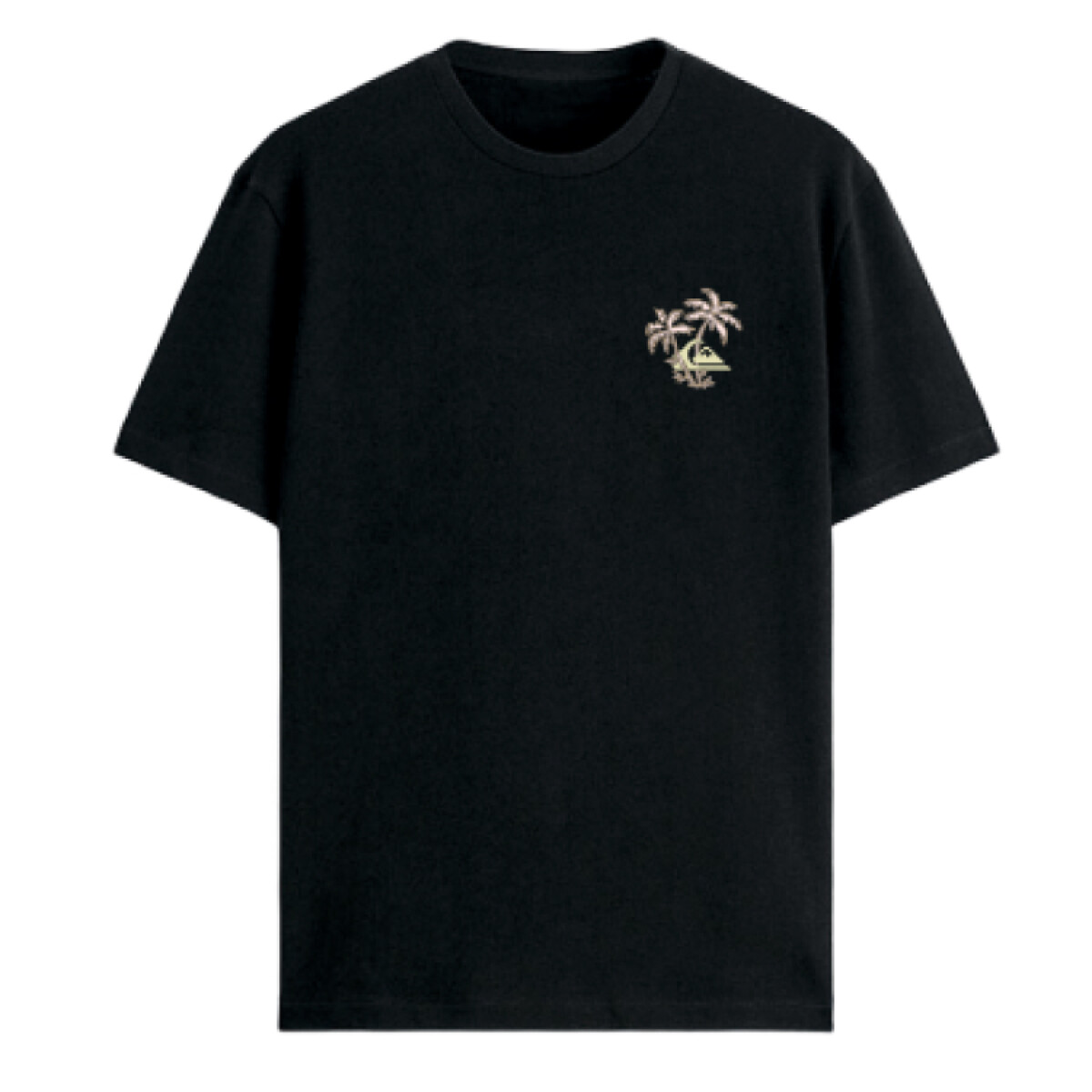 Remera Quiksilver Evo Learning From Nature - Negro 