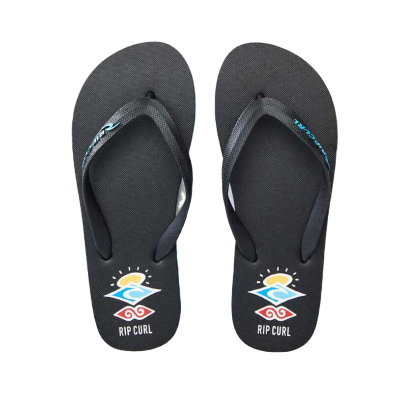 Ojotas Rip Curl Icons - Negro/Azul Ojotas Rip Curl Icons - Negro/Azul