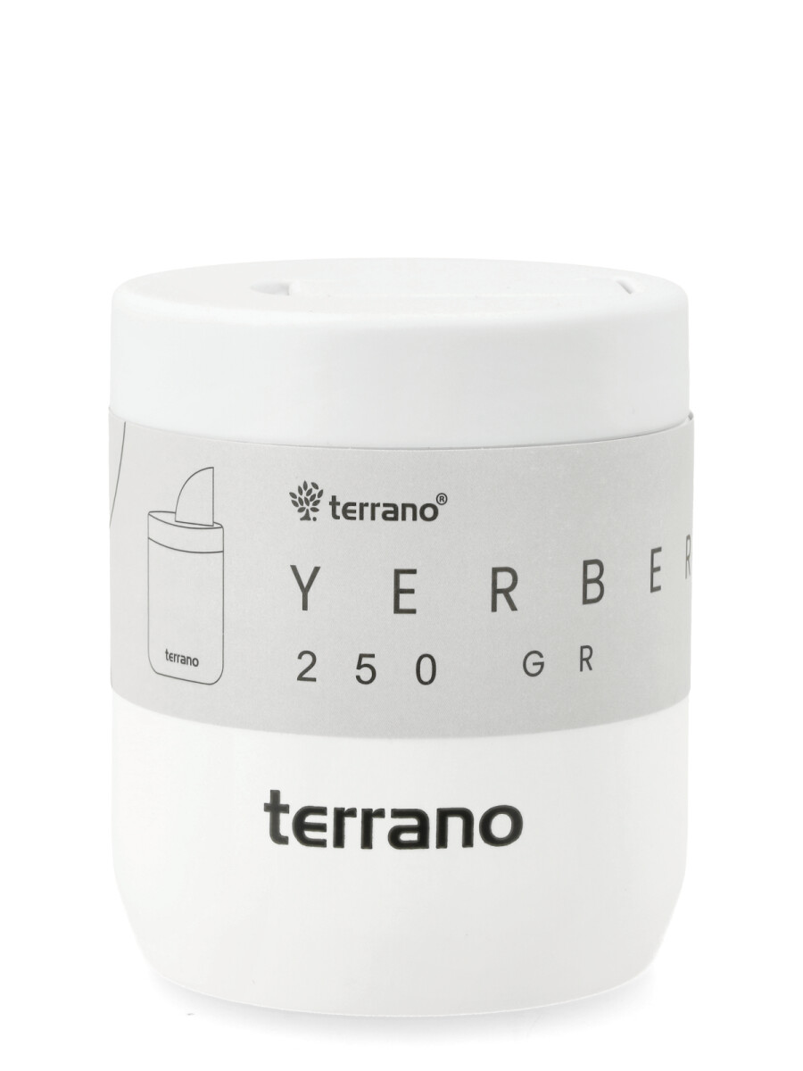 Yerbera Roler Mediana - Blanco 