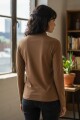 Polera Modal Camel Polera Modal Camel