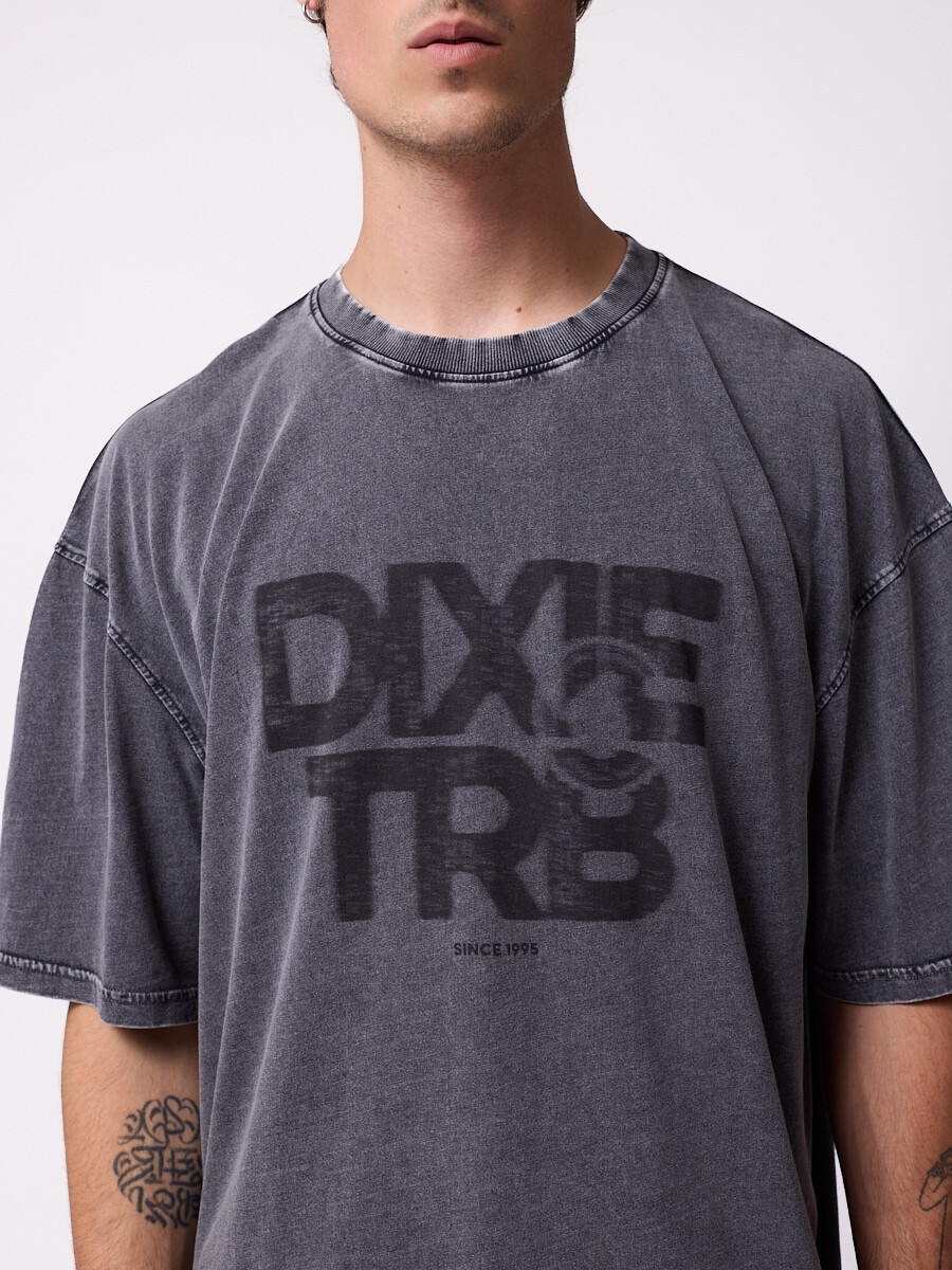 T-SHIRT JAWNI DIXIE Gris Oscuro