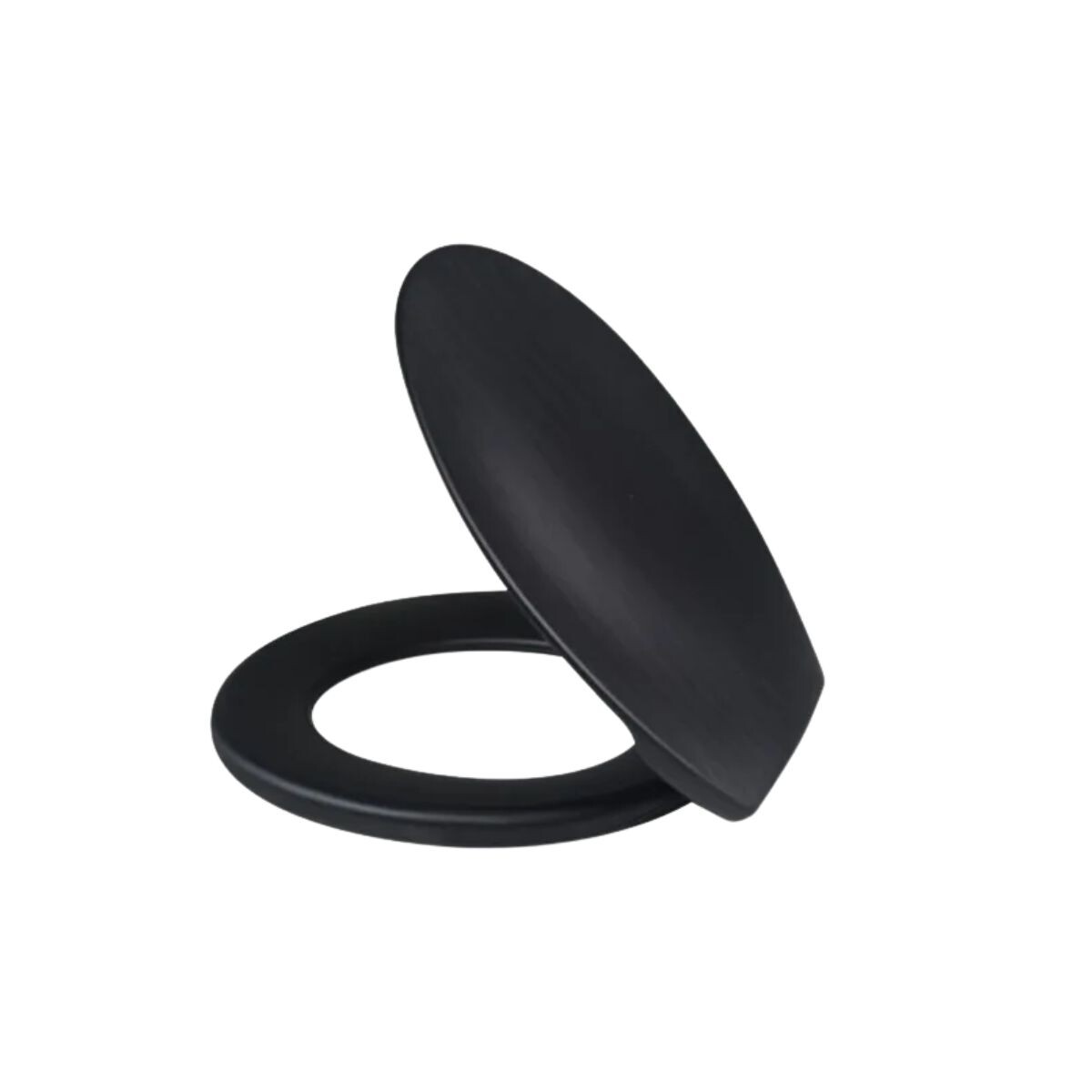 ASIENTO TAPA DE INODORO SOFT METASUL Negro