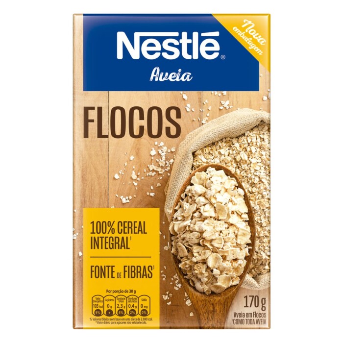 NESTLE AVEIA FLOCOS FR. X 170 GR. única