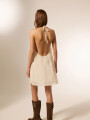 Vestido Yairali Crudo / Natural