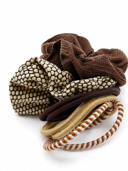 GOMITAS PACK X8 MARRON (V)