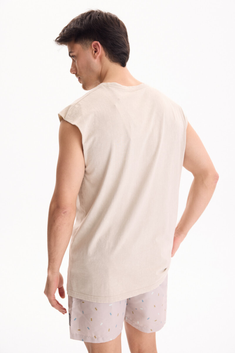 Remera Eluse Beige