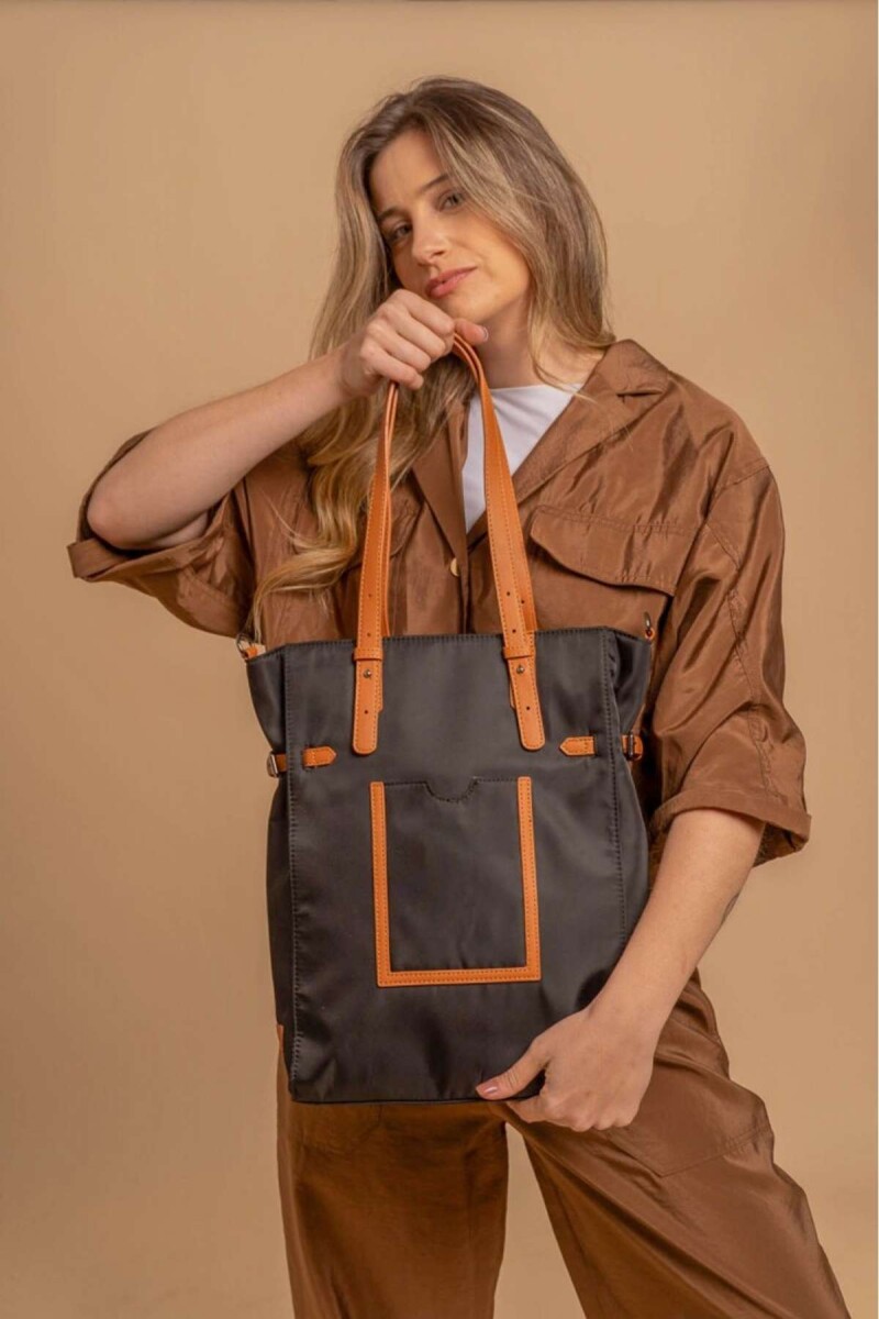 Bandolera Bromelia - Negro C/Suela 