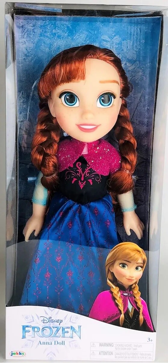 Disney Jakks Pacific Muñeca Anna Clásica Frozen, 35 Cm 