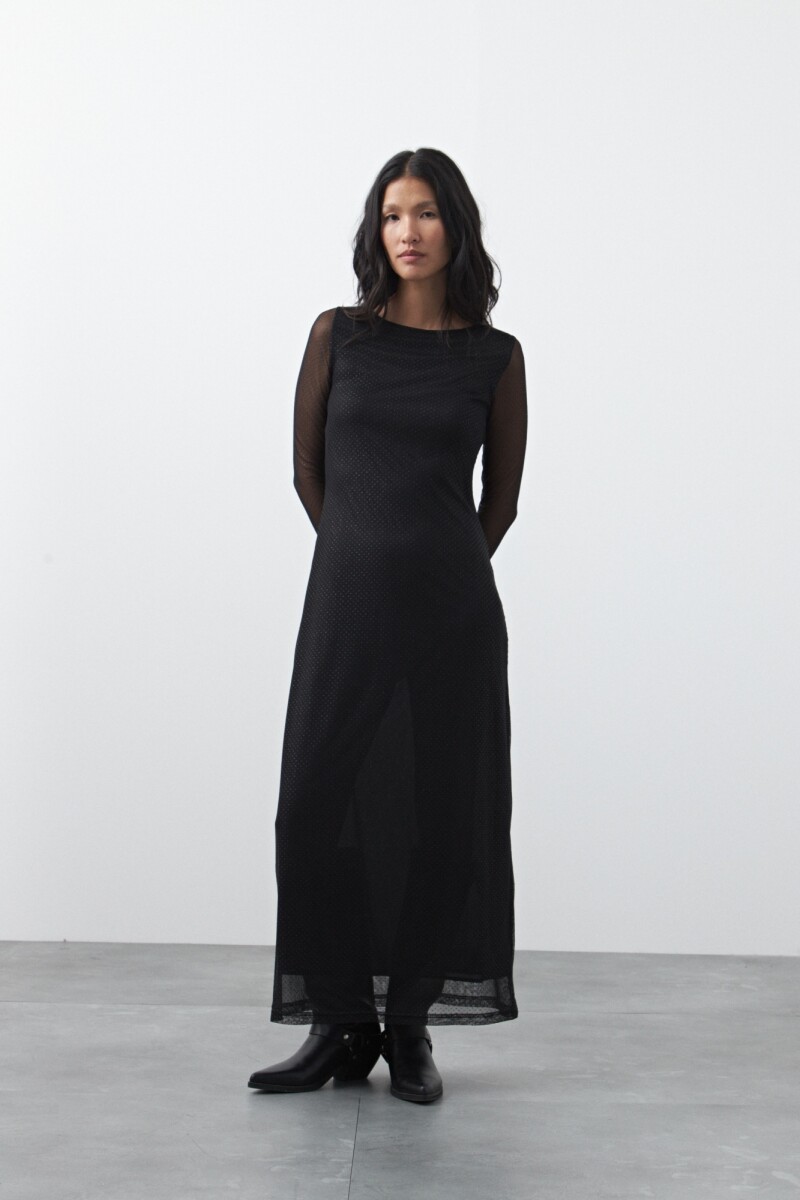 VESTIDO BENDER Negro